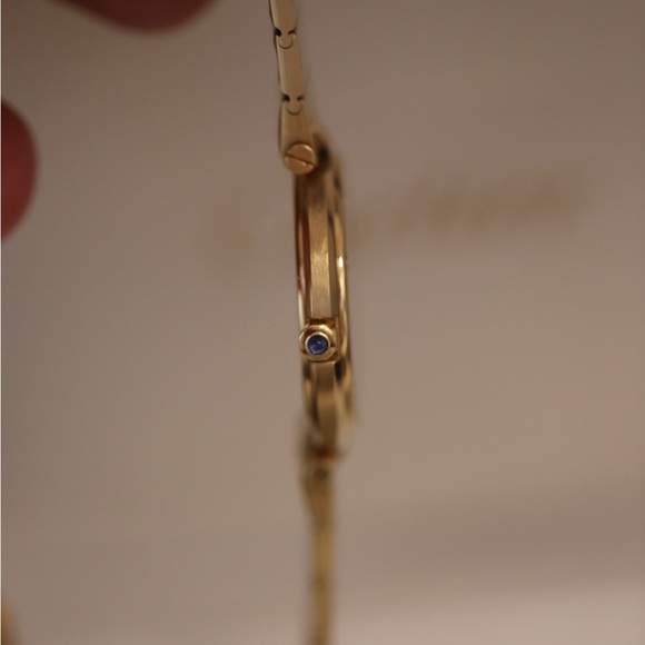 Cartier Santos Ronde yellow gold watch - Picture 11 of 16
